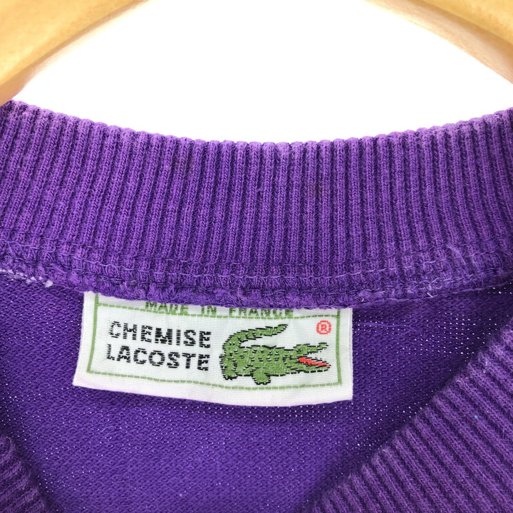 80'S Lacoste LACOSTE CHEMISE French Lacoste sweatshirt, men's S, vintage / eaa436779