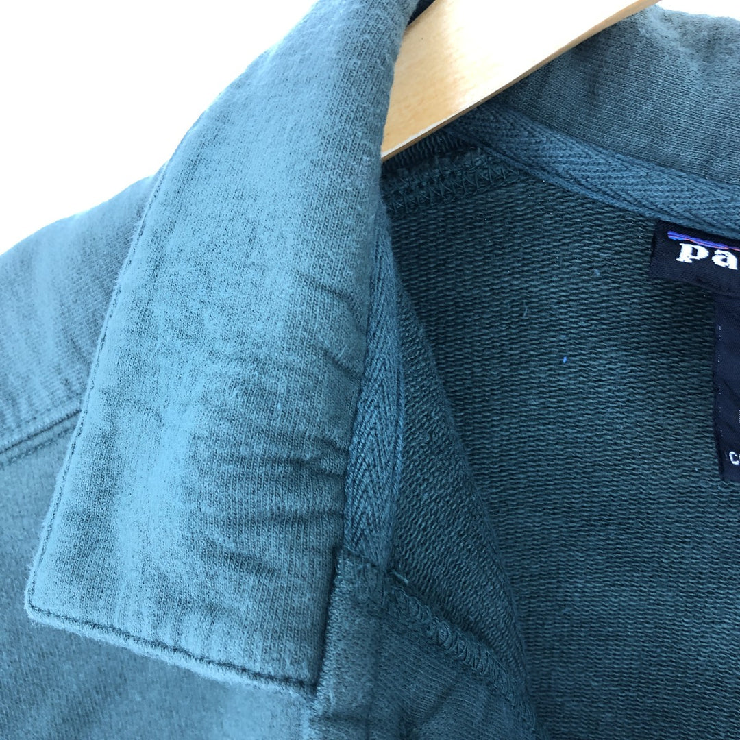 Patagonia Snow-free tag, half-button collared sweatshirt, men's XS, made in 1994 / eaa436783