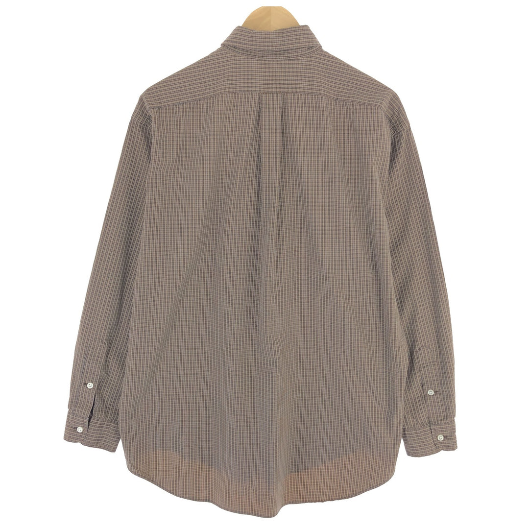 Ralph Lauren BLAKE Check Pattern Long Sleeve Button-Down Check Shirt Men's Size L / eaa436844