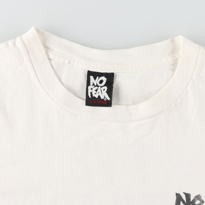 90'S NO FEAR Back Print Surf Skate T-Shirt Made in USA Men's XL Vintage /eaa436864
