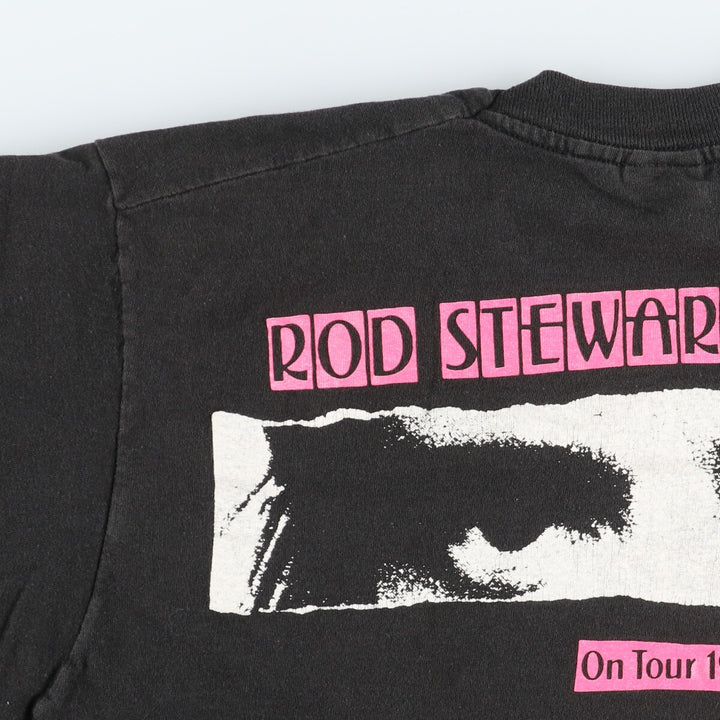 80's Fruit of the Loom Rod Stewart Band T-Shirt, USA Made, Men's Medium /eaa436883