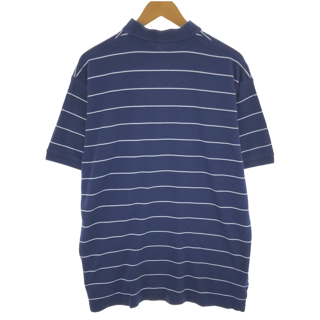 Ralph Lauren POLO by Ralph Lauren short sleeve striped polo shirt, men's size L / eaa437079