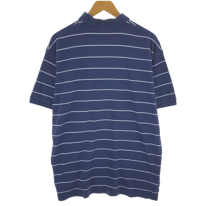 Ralph Lauren POLO by Ralph Lauren short sleeve striped polo shirt, men's size L / eaa437079