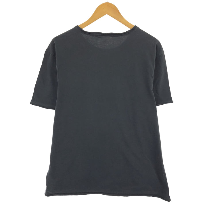 AMPLIFIED THE POLICE Police Band T-shirt Band T Men's L size cotton black type Vintage Second Hand