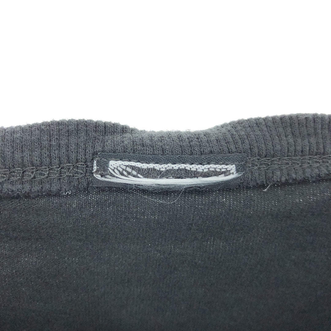 AMPLIFIED THE POLICE Police Band T-shirt Band T Men's L size cotton black type Vintage Second Hand