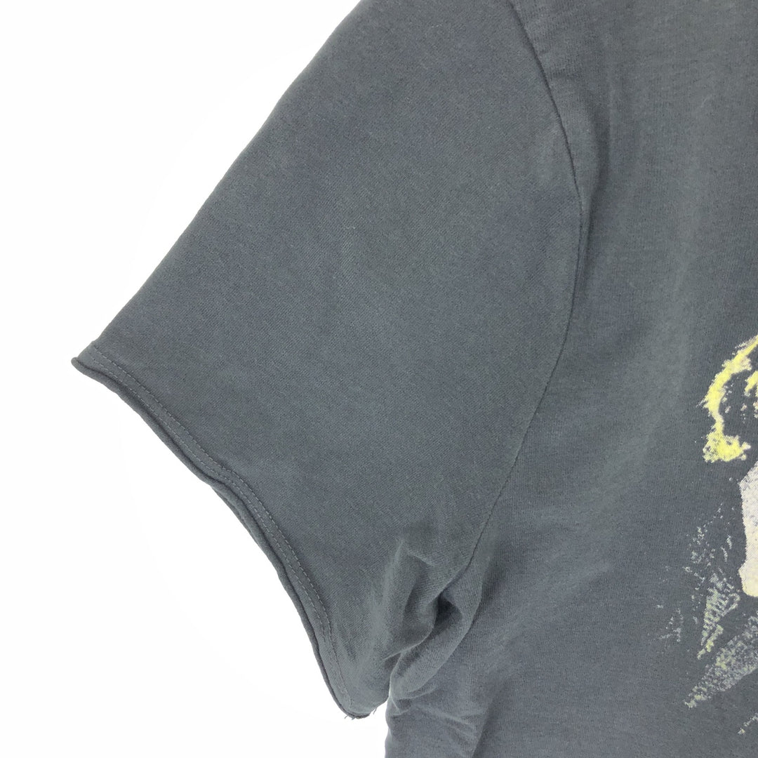 AMPLIFIED THE POLICE Police Band T-shirt Band T Men's L size cotton black type Vintage Second Hand