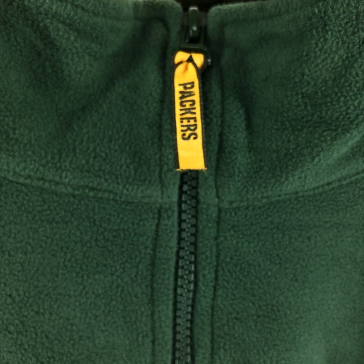 2000'S NFL TEAMAPPAREL NFL GREEN BAY PACKERS Green Bay Packers Half Zip Fleece Pullover Men's L size /eaa437133