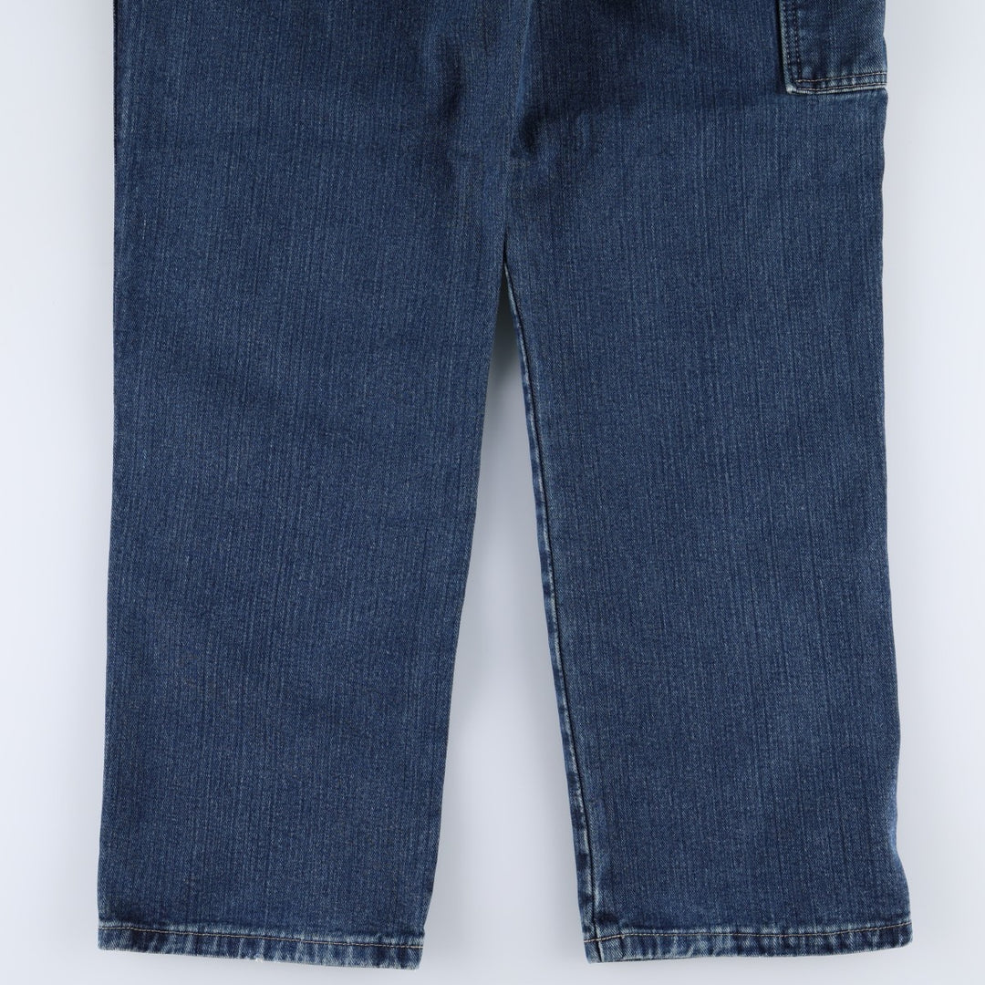 Dickies denim painter pants for men, equivalent to W34 cotton blue type Vintage Second Hand