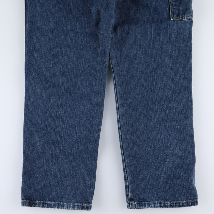 Dickies denim painter pants for men, equivalent to W34 cotton blue type Vintage Second Hand
