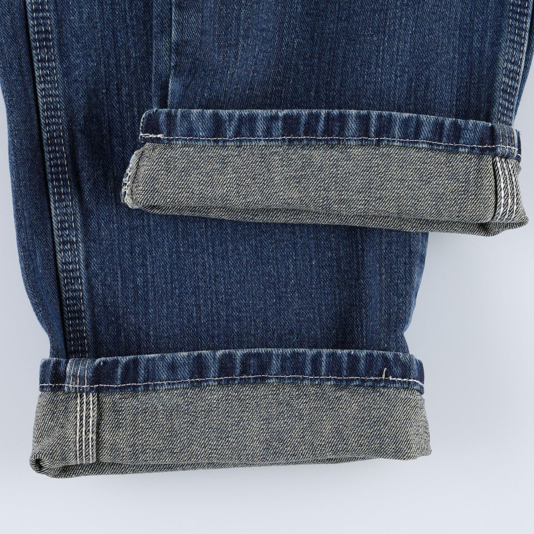 Dickies denim painter pants for men, equivalent to W34 cotton blue type Vintage Second Hand