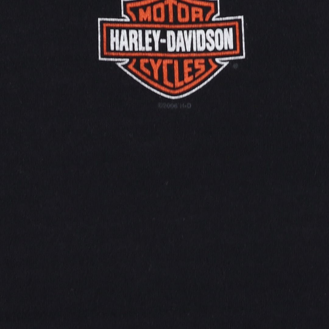 00'S Harley-Davidson Motorcycle Bike T-shirt Made in USA Men's XL /eaa437144