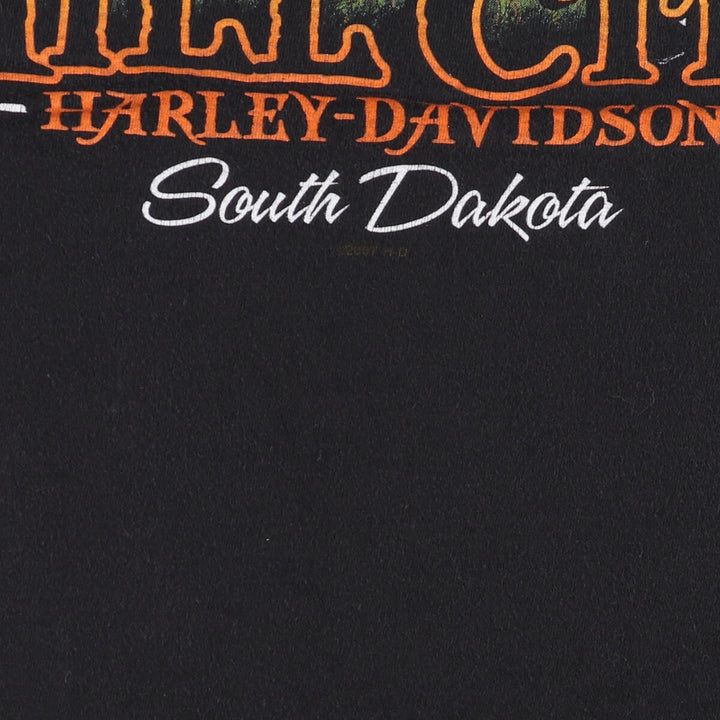 00'S Harley-Davidson Motorcycle Bike T-shirt Made in USA Men's XL /eaa437158