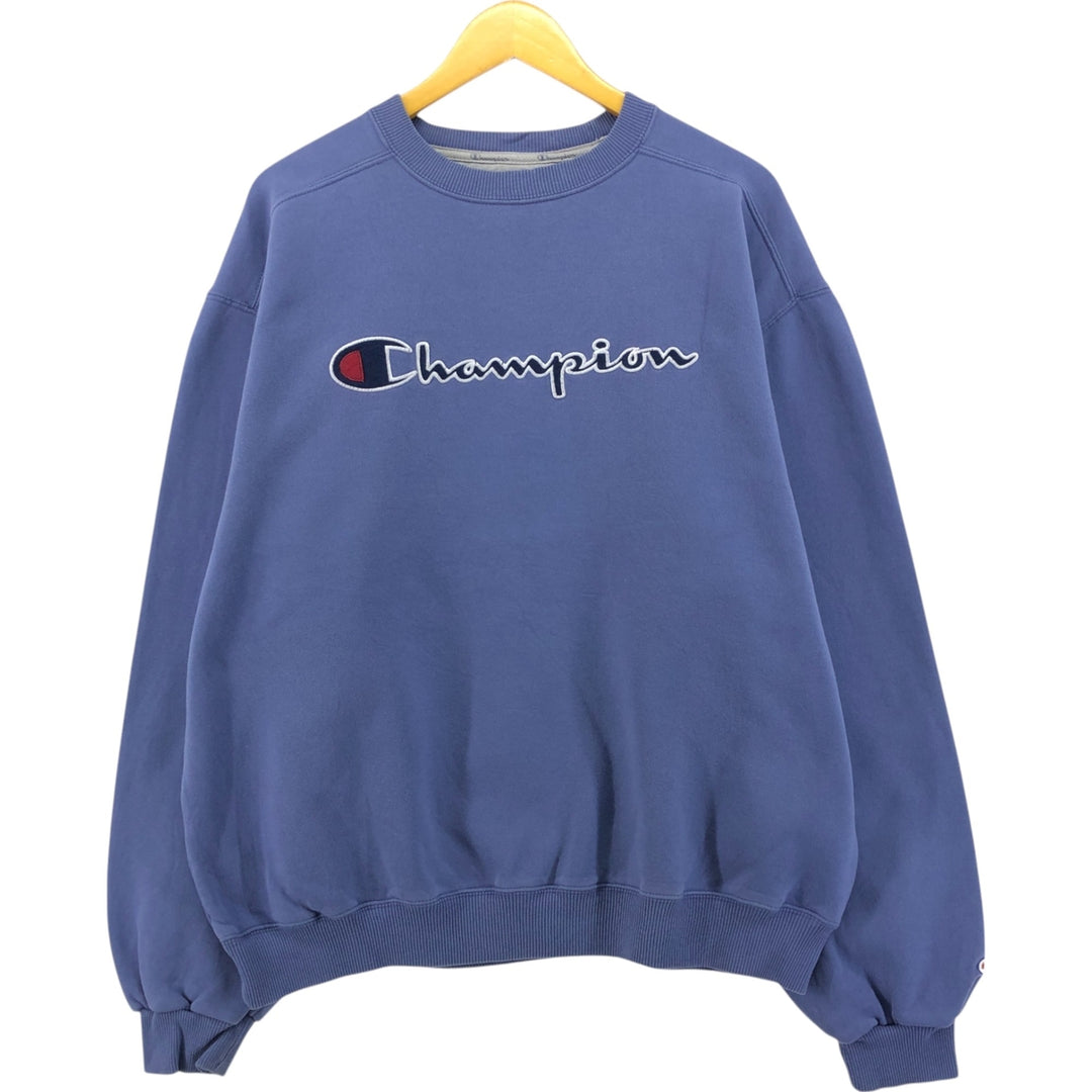 00'S Champion Logo Sweatshirt Trainer Men's L size / eaa437252