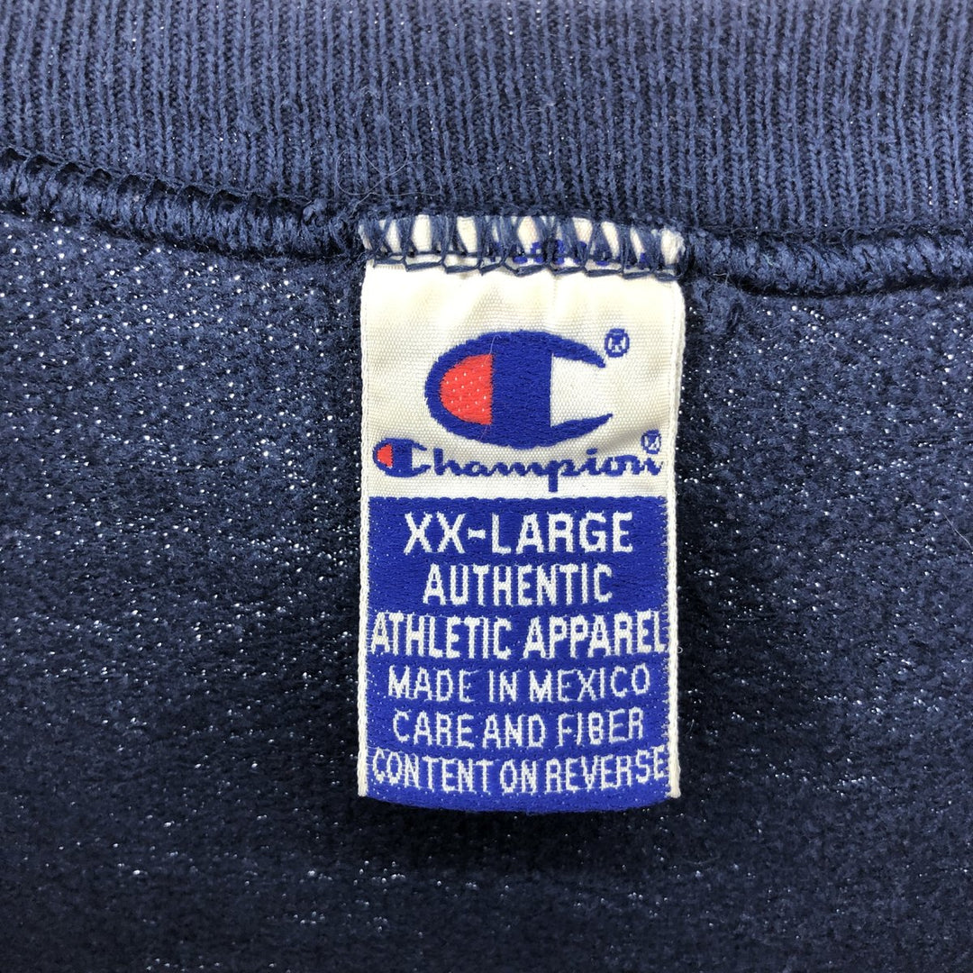 90'S Champion Authentic Athletic Apparel College Sweatshirt, Trainer, Men's XXL, Vintage / eaa437257