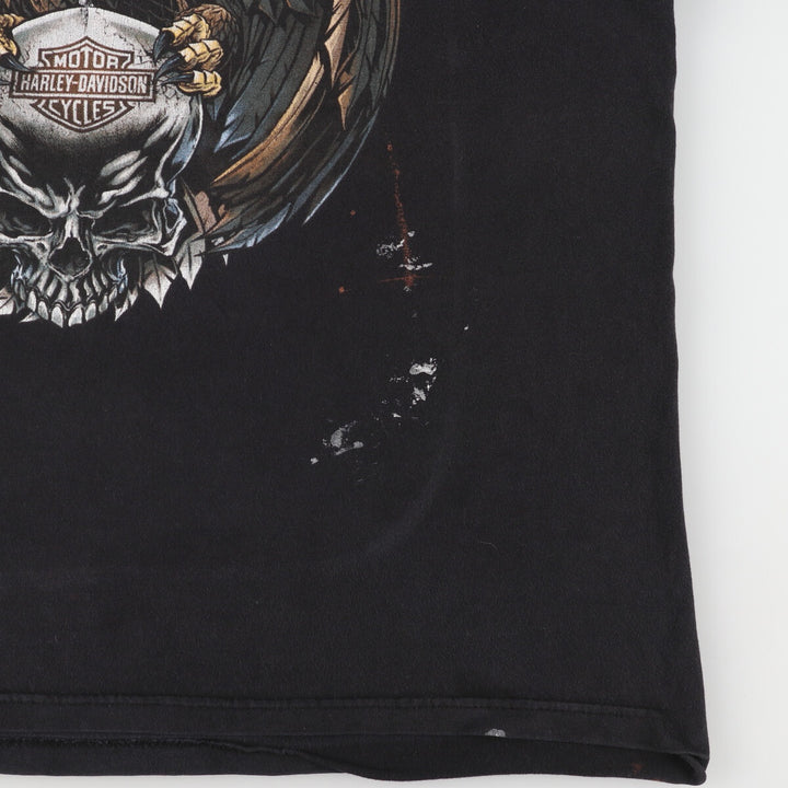 Harley-Davidson Eagle Pattern Motorcycle Bike T-shirt Men's XL /eaa437289
