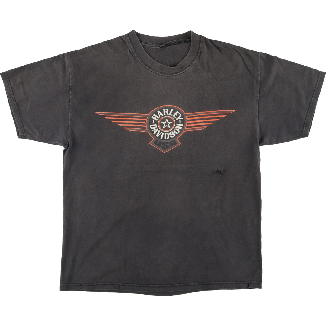 00'S Harley-Davidson Motorcycle Bike T-shirt Men's L /eaa437296