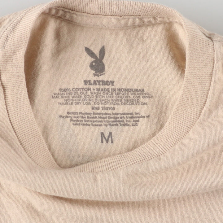 PLAYBOY Short Sleeve Logo T-Shirt Men's M /eaa437324