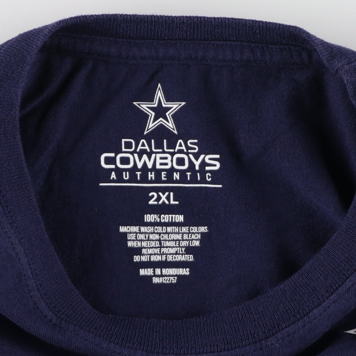 NFL DALLAS COWBOYS Dallas Cowboys Logo Print T-Shirt Men's L /eaa437338