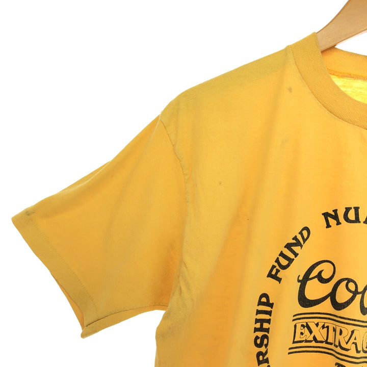 90'S Coors Advertising T-shirt, Men's S size, Vintage / eaa437354