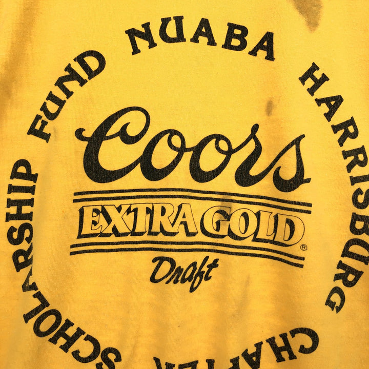 90'S Coors Advertising T-shirt, Men's S size, Vintage / eaa437354