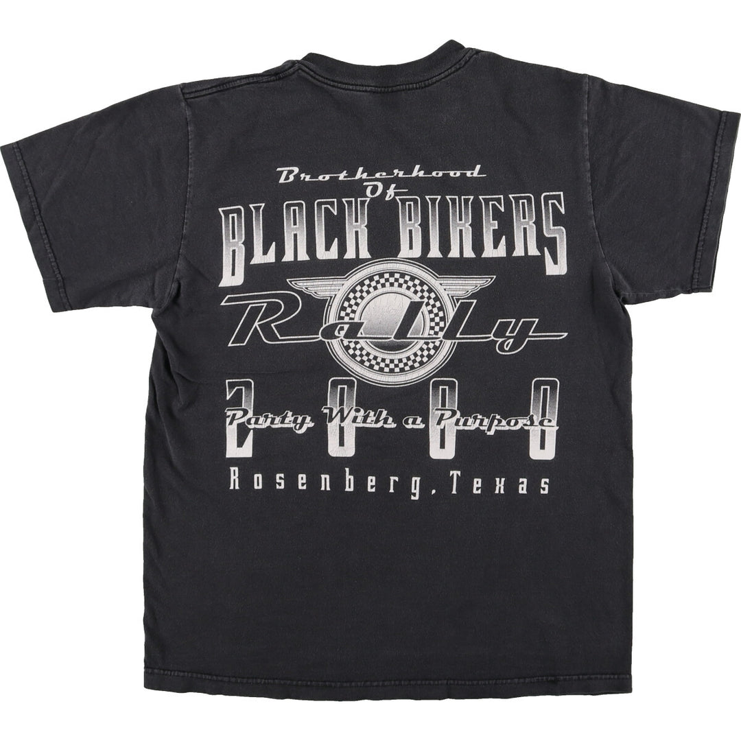 00'S Harley-Davidson Motorcycle Bike T-shirt Made in USA Men's M size /eaa437438