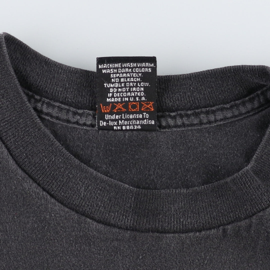 00'S Harley-Davidson Motorcycle Bike T-shirt Made in USA Men's M size /eaa437438