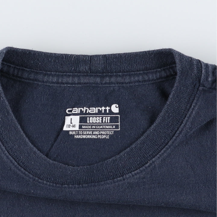 Carhartt Loose Fit Short Sleeve One Point Logo Pocket T-Shirt Men's L size / eaa437453