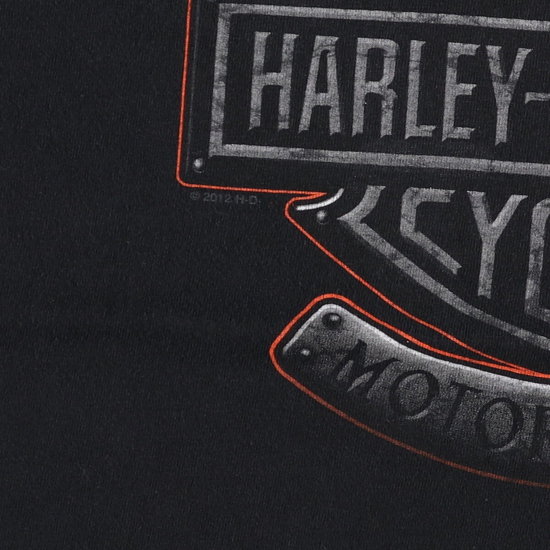 Harley-Davidson Motorcycle Bike T-shirt Men's M size / eaa437479