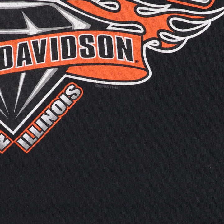 Harley-Davidson Motorcycle Bike T-shirt Men's M size / eaa437479