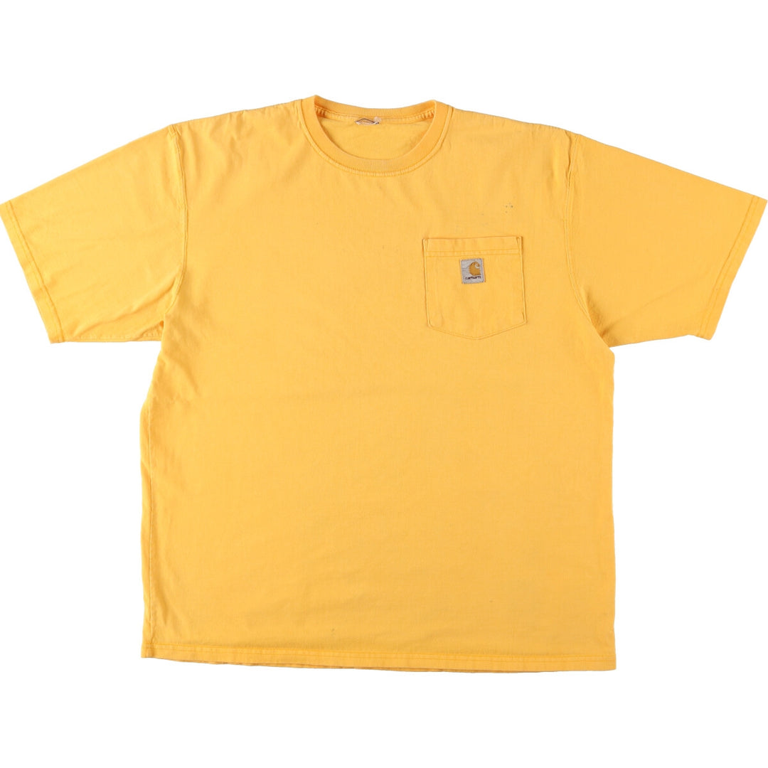 Carhartt Short Sleeve One Point Logo Pocket T-Shirt Men's XL /eaa437502