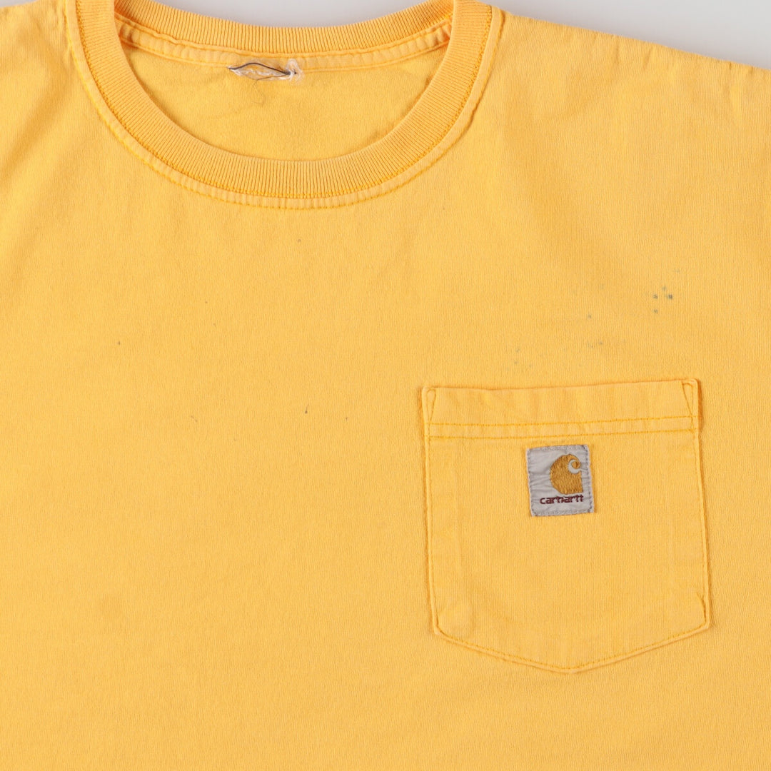 Carhartt Short Sleeve One Point Logo Pocket T-Shirt Men's XL /eaa437502