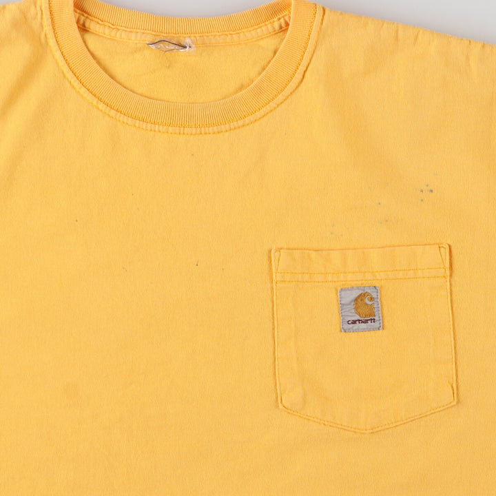 Carhartt Short Sleeve One Point Logo Pocket T-Shirt Men's XL /eaa437502