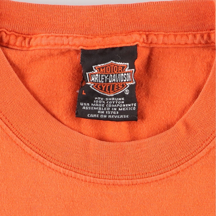 00'S Harley-Davidson Motorcycle Bike T-shirt Men's L /eaa437509