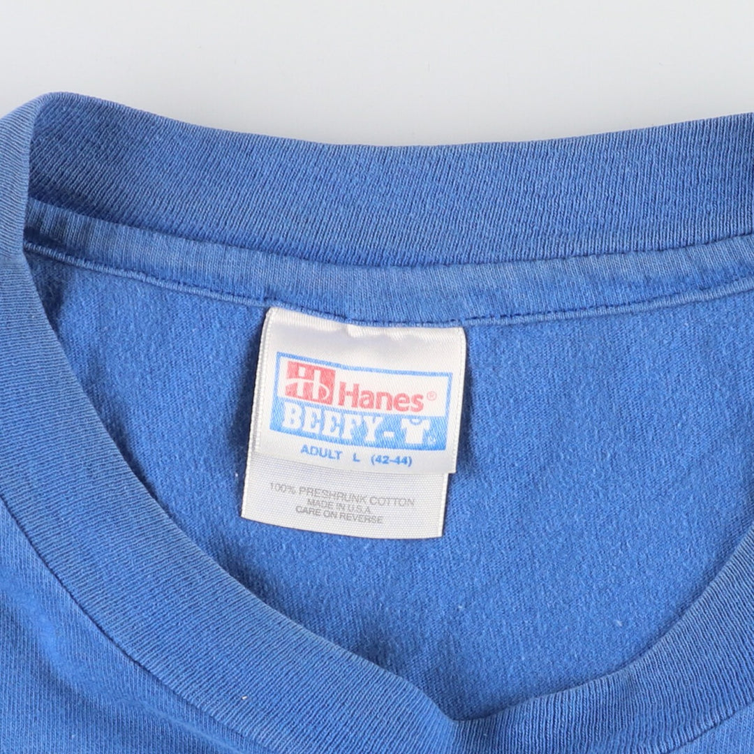 90'S Hanes IBM Advertising T-shirt Made in USA Men's L Vintage /eaa437511