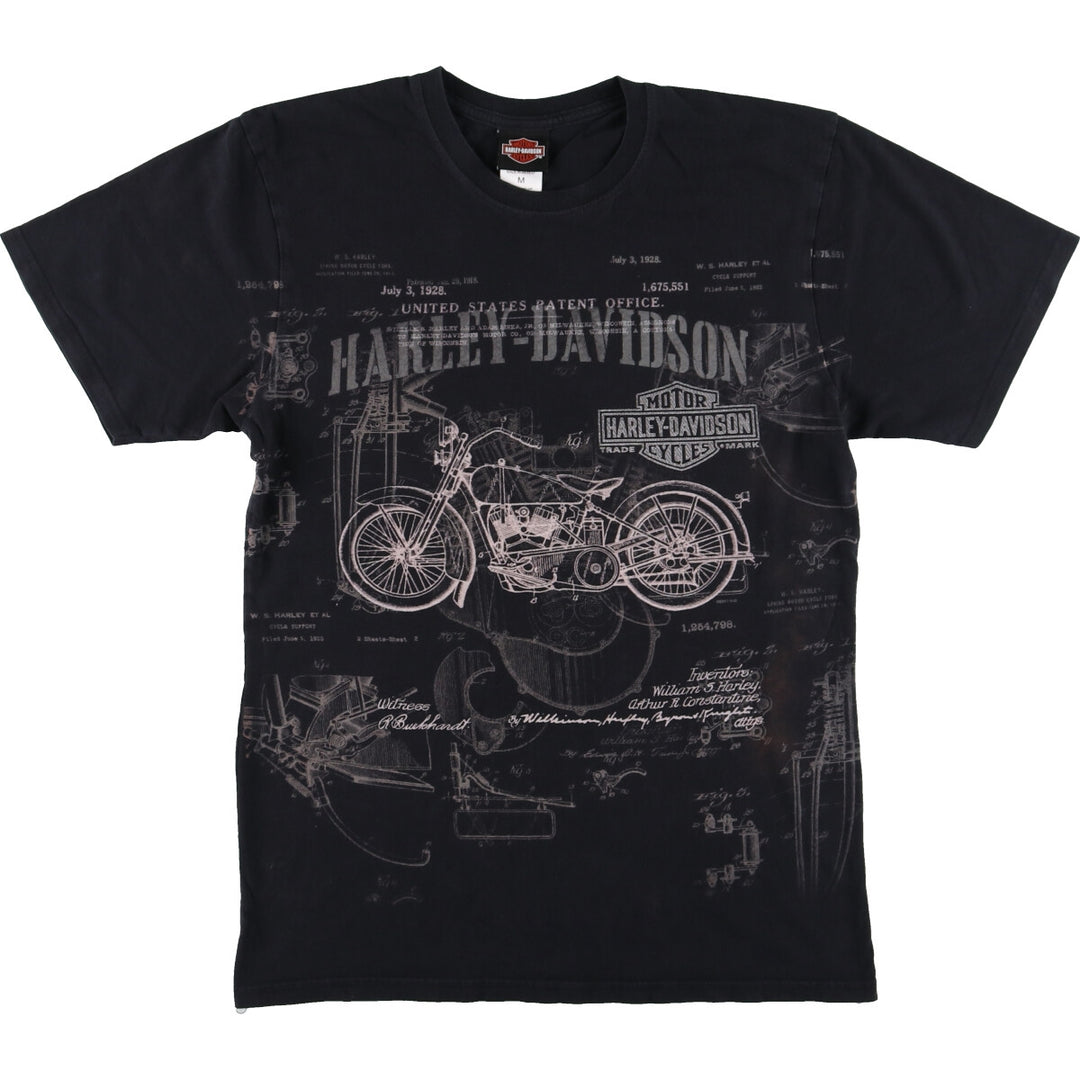 Harley-Davidson Motorcycle Bike T-shirt Men's M /eaa437521