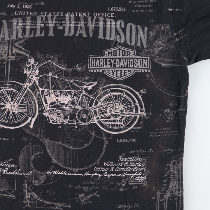 Harley-Davidson Motorcycle Bike T-shirt Men's M /eaa437521