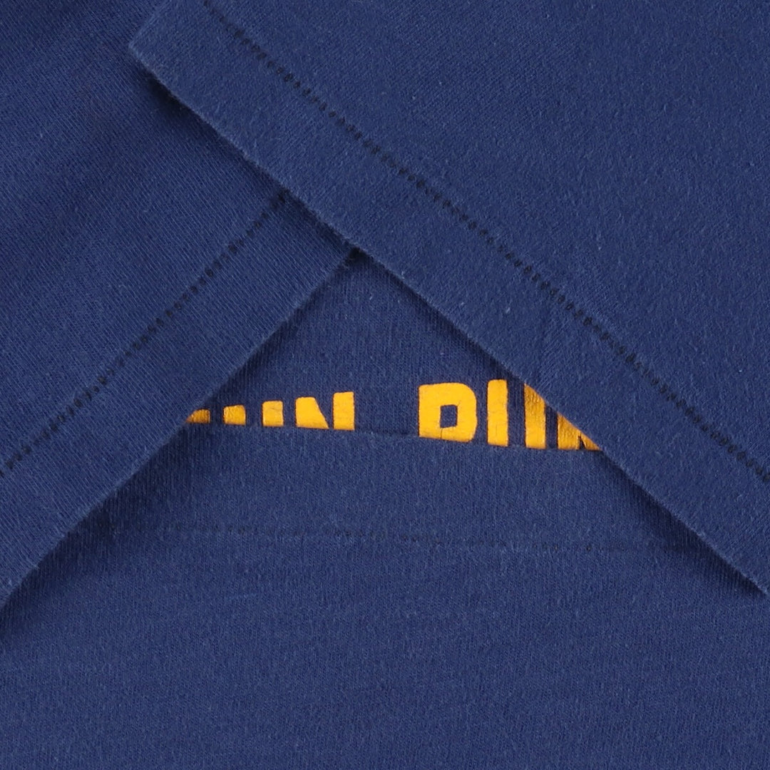 80'S Hanes Fifty-Fifty Blue Tag Printed T-Shirt Made in USA Men's L Size Vintage /eaa437525
