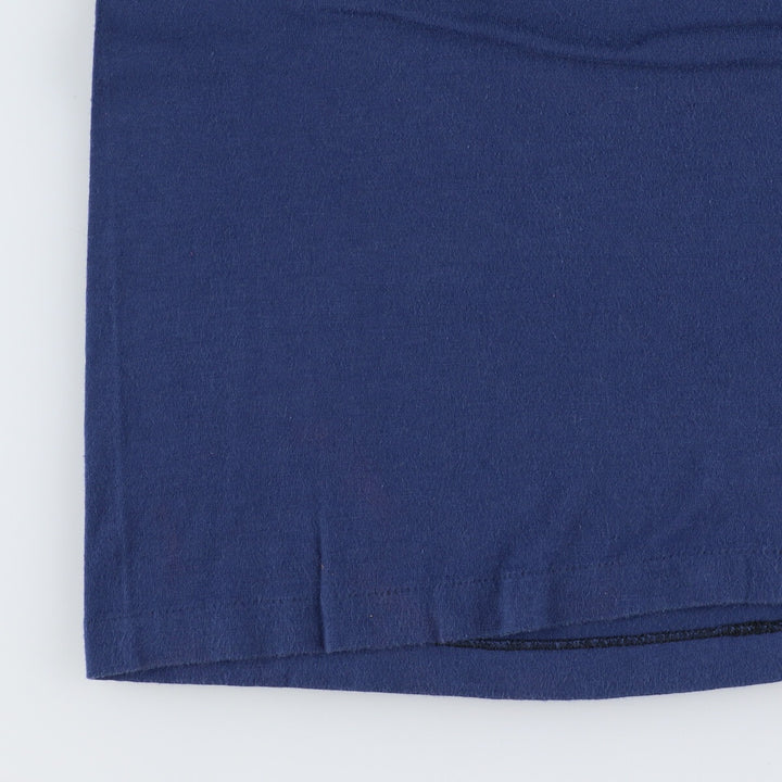 80'S Hanes Fifty-Fifty Blue Tag Printed T-Shirt Made in USA Men's L Size Vintage /eaa437525