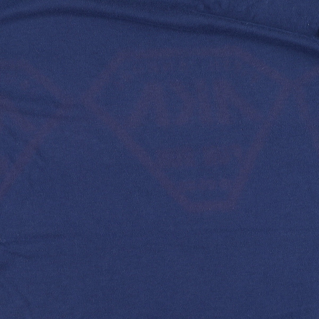 80'S Hanes Fifty-Fifty Blue Tag Printed T-Shirt Made in USA Men's L Size Vintage /eaa437525