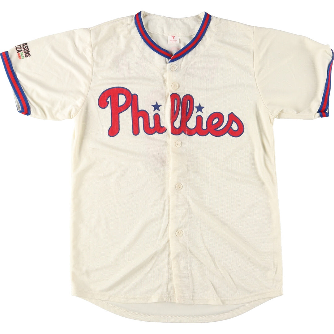 MLB PHILADELPHIA PHILLIES Philadelphia Phillies Game Shirt Baseball Shirt Women's S /eaa437526