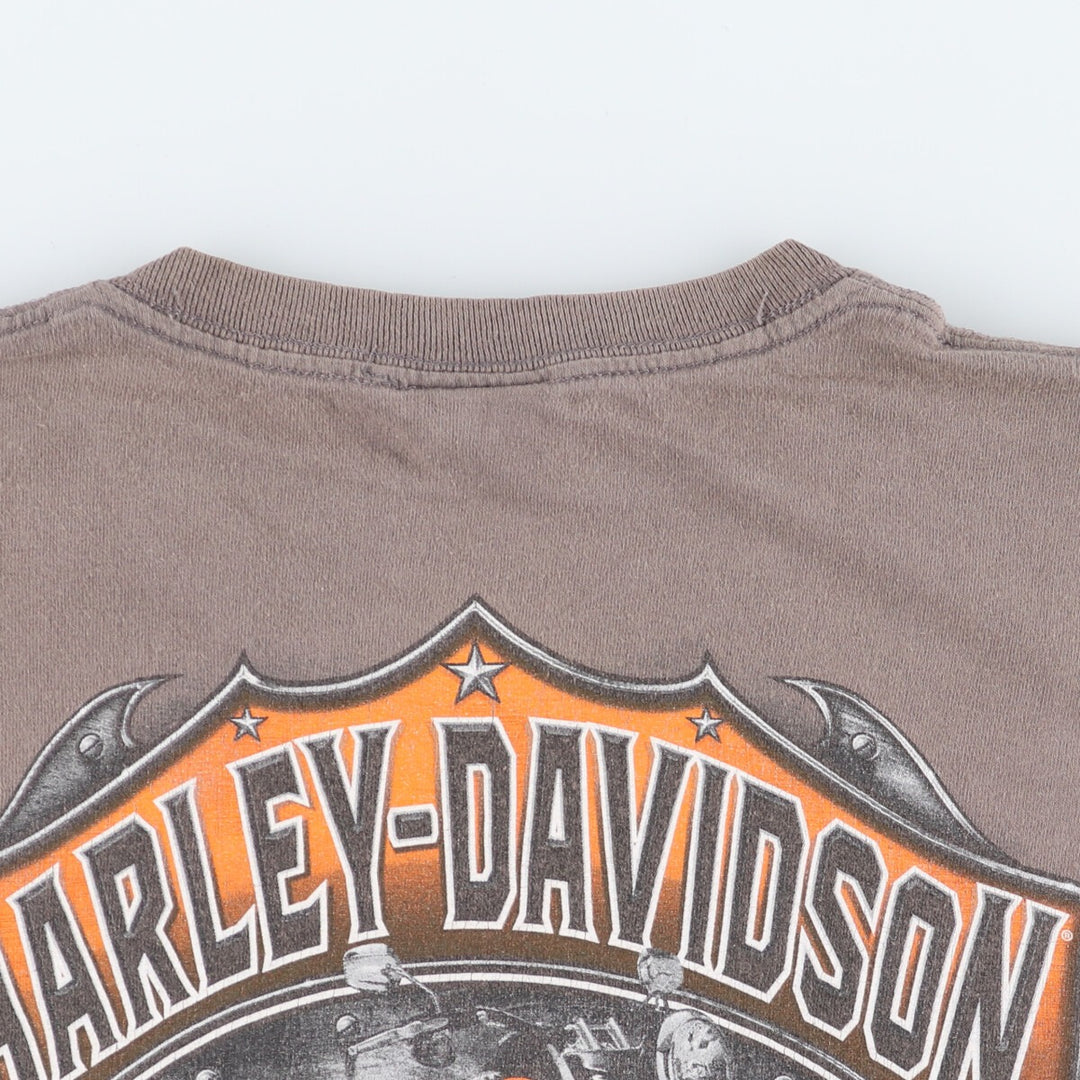 Harley-Davidson Back Print Motorcycle Bike T-Shirt Men's L /eaa437559