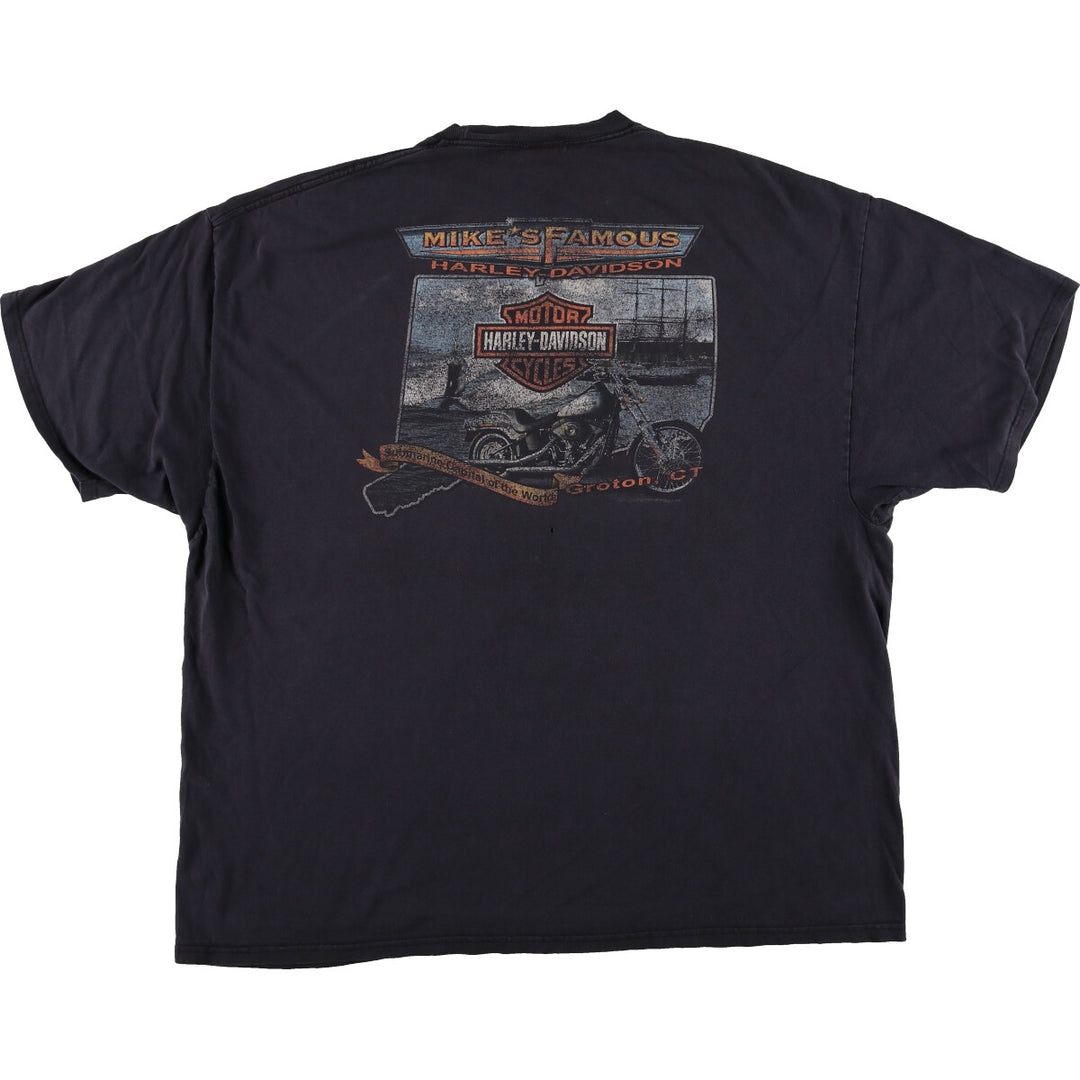 Big Size Harley-Davidson Hanes Motorcycle Bike T-shirt /eaa437569