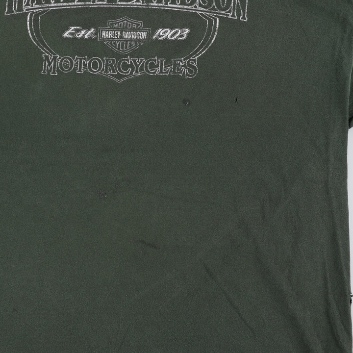 Harley-Davidson Cut-off Motorcycle Bike T-shirt Men's XXL / eaa437581