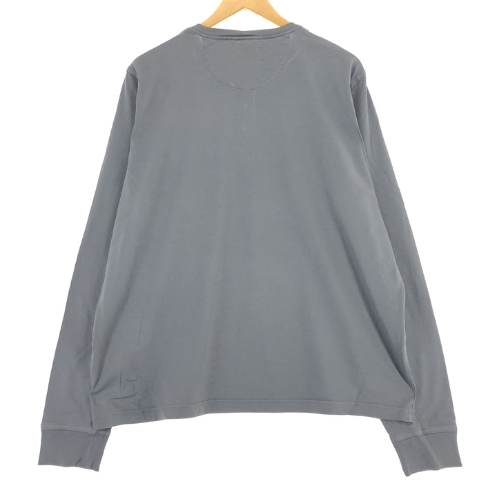 Brooks Brothers RED FLEECE Henley Neck Long T-Shirt Long T Men's XL / eaa437601