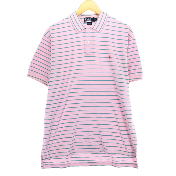 Ralph Lauren POLO by Ralph Lauren short sleeve striped polo shirt men's L /eaa437616