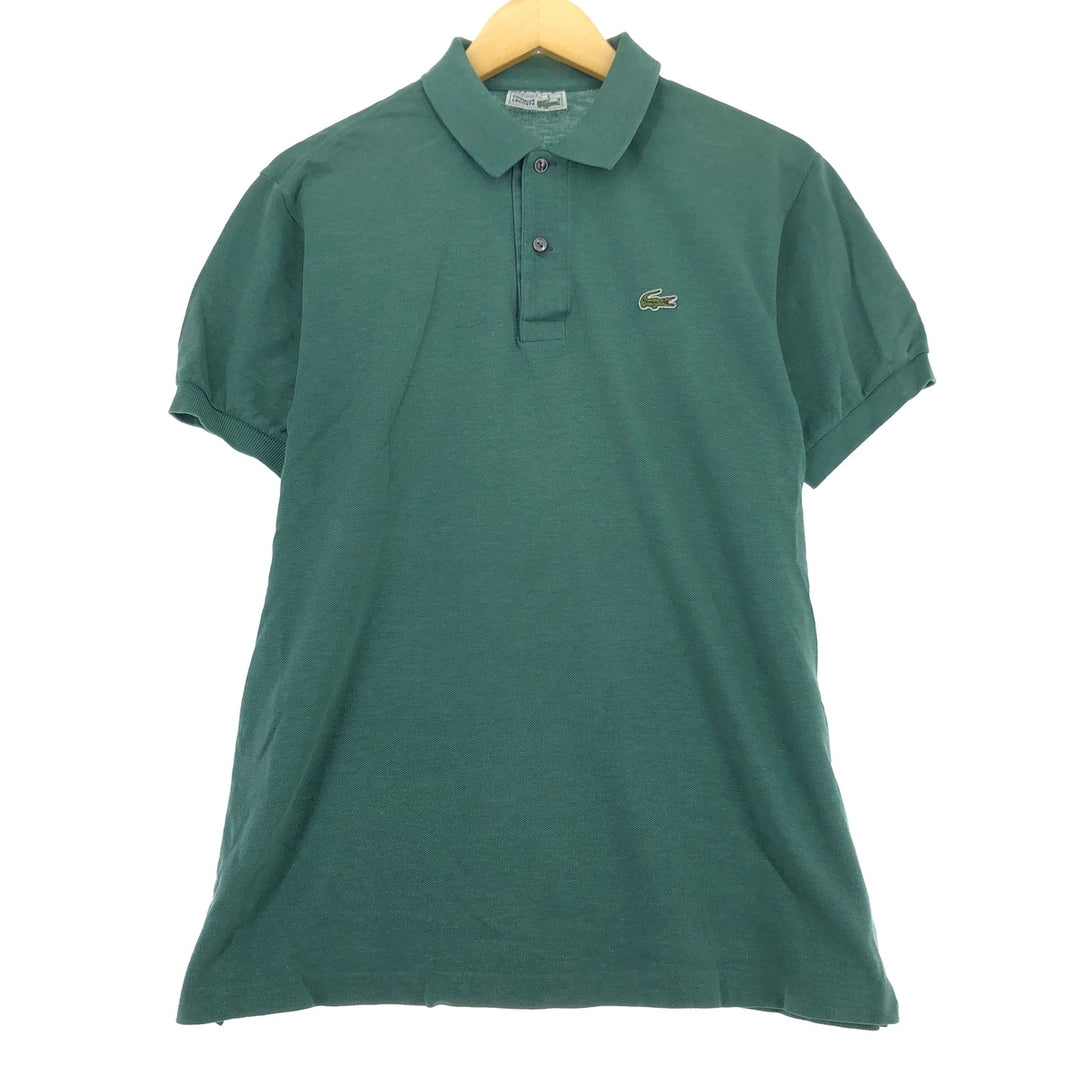 80'S Lacoste LACOSTE short sleeve polo shirt made in France men's L vintage /eaa437618