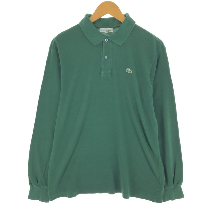 Lacoste LACOSTE CHEMISE French Lacoste long sleeve polo shirt made in France 5 equivalent to men's L /eaa437685