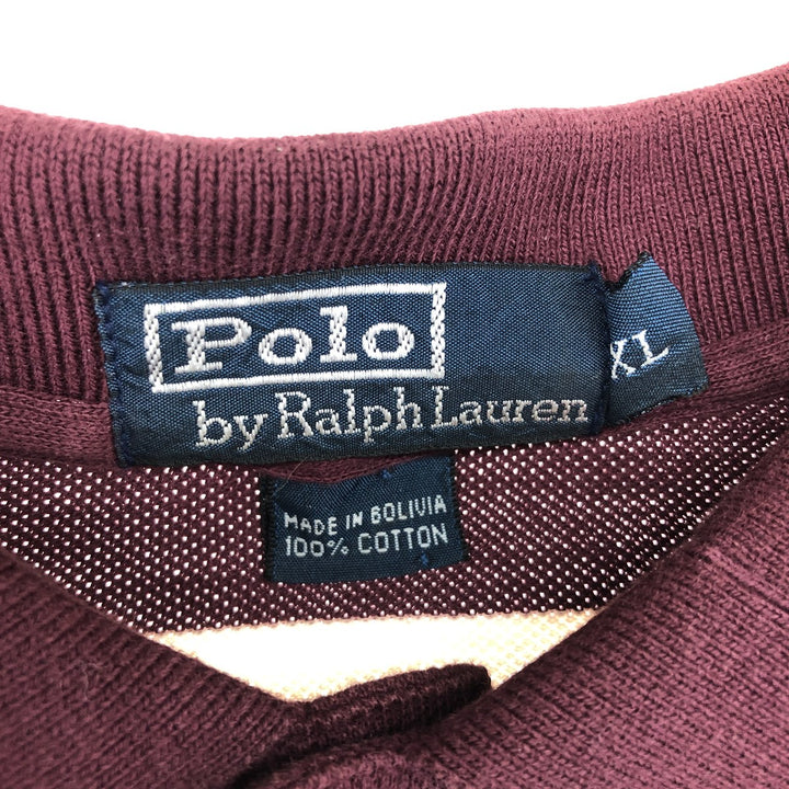 Ralph Lauren POLO by Ralph Lauren Long Sleeve Striped Polo Shirt Men's XL / eaa437694