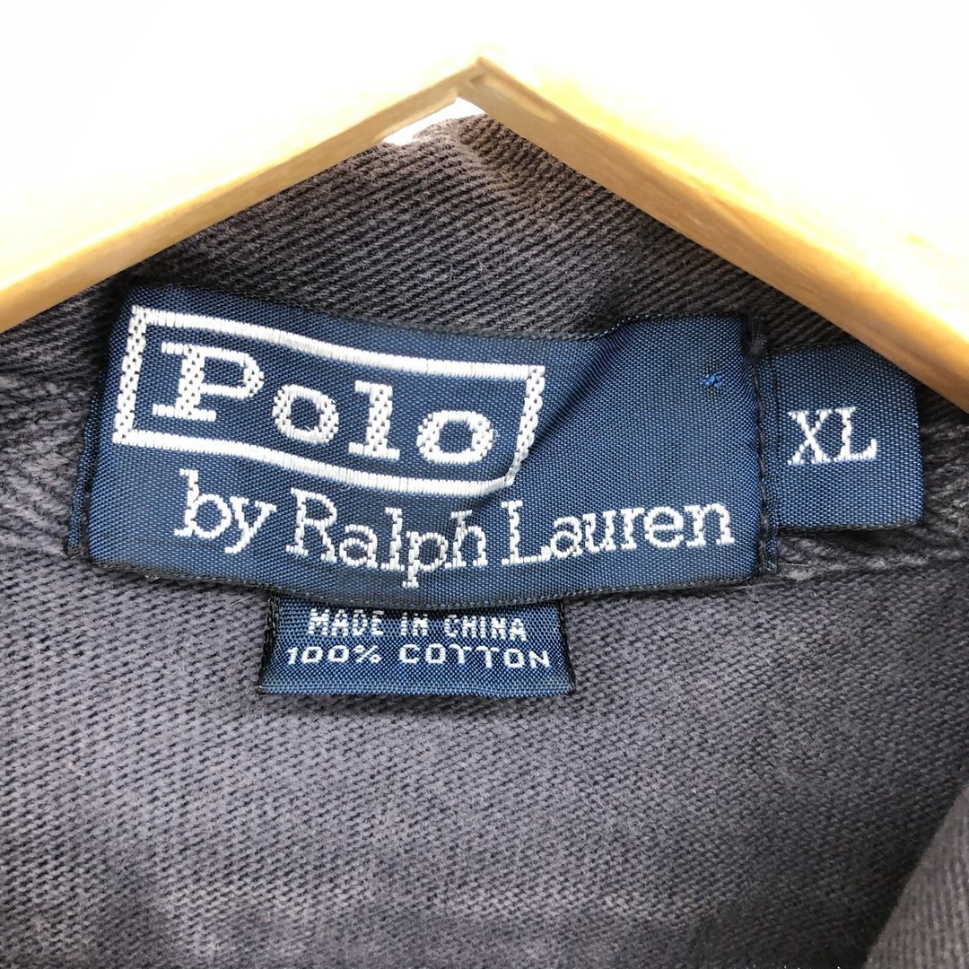 Ralph Lauren POLO by Ralph Lauren long sleeve rugby shirt, men's XL size / eaa437705