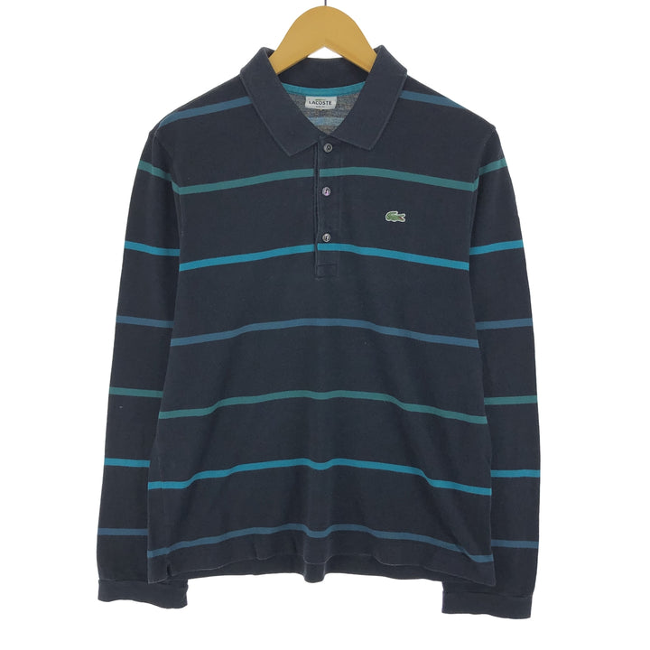 Lacoste LACOSTE Long Sleeve Striped Polo Shirt Size 6 Men's XL / eaa437726